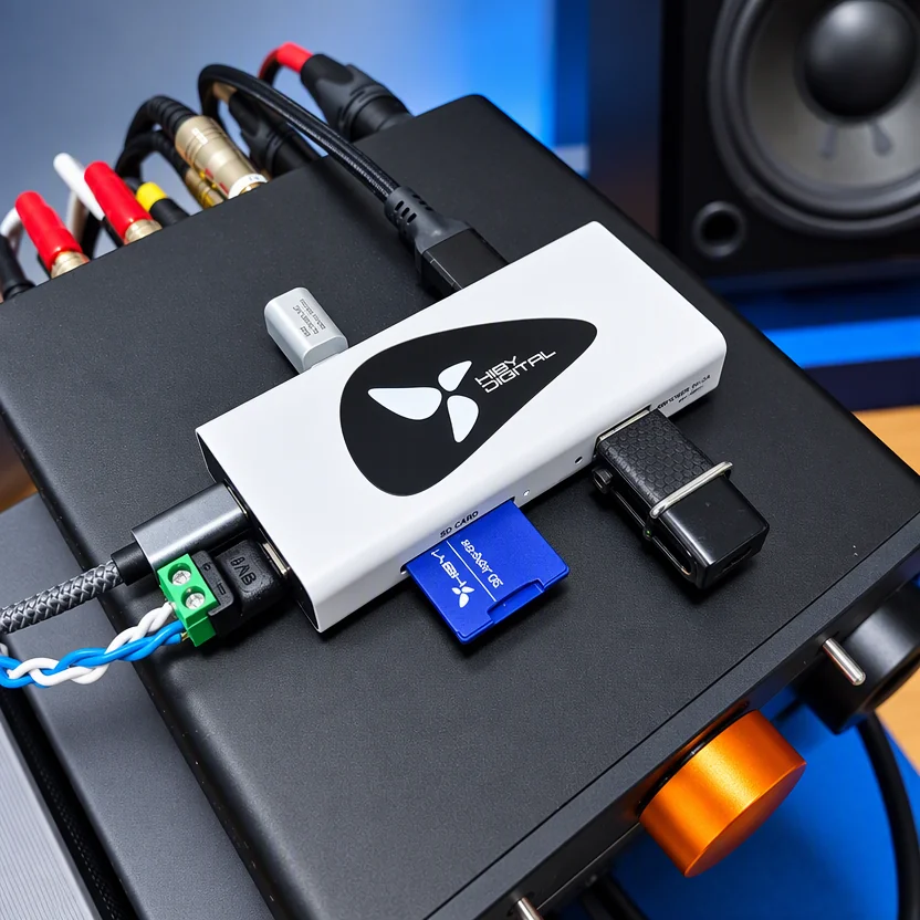 ภาพประกอบ HiBy AP10 ในระบบ Audio