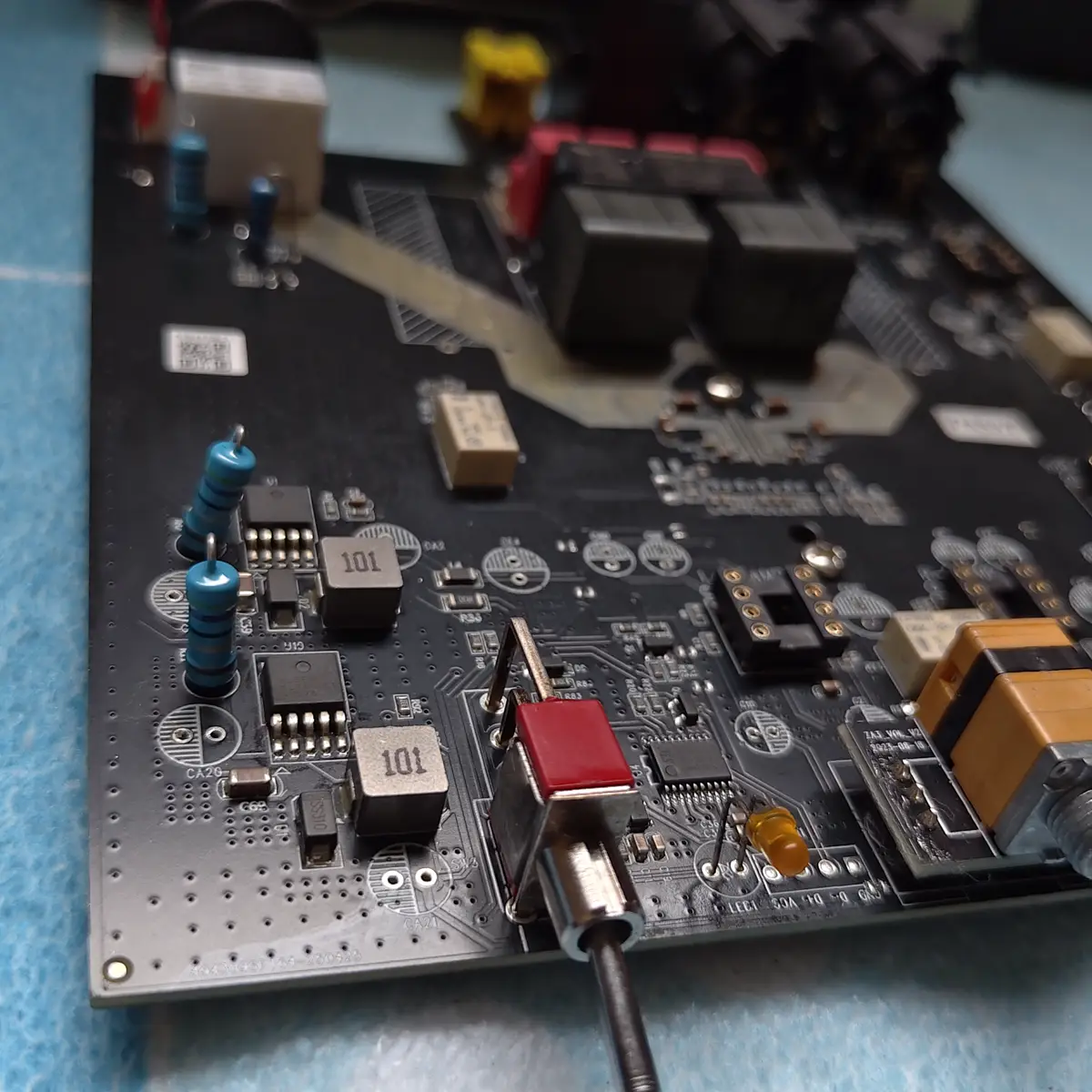รายละเอียดการเตรียม Input Stage ของ Fosi Audio ZA3